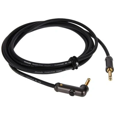 Immagine di D&#039;Addario PW AGRA 10 Cavo per Strumenti Planet Waves Circuit Breaker, Angolo Retto, 3 m