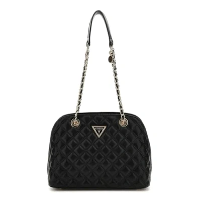 Immagine di Guess Giully DOME Satchel Borsa a mano, Donna, Taglia: One Size, Black