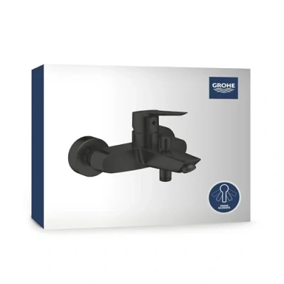 Immagine di GROHE Start 322782432 Miscelatore monocomando per vasca da bagno con deviatore automatico o doccia, montaggio a parete, leva in metallo, cartuccia