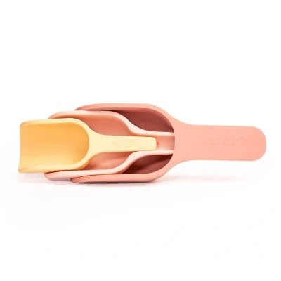 Immagine di Inspire My Play 3 palette in silicone per nidificazione Accessori perfetti vassoio sensoriale tufo Giocattoli lo sviluppo precoce e attività