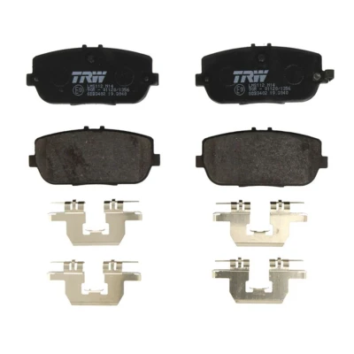 Immagine di TRW GDB3402 Kit pastiglie freno con segnalatore acustico usura accessori MAZDA: MX 5 IV, 3, FIAT: 124 Spider, ABARTH: Spider