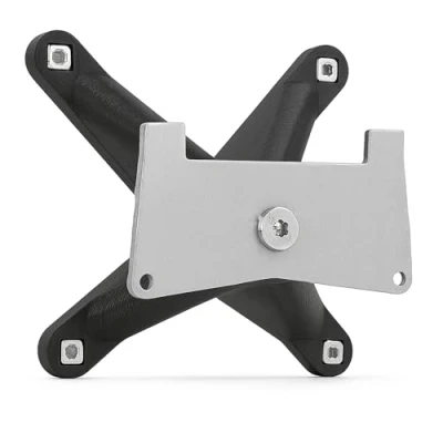 Immagine di 3IDEE Adattatore VESA compatibile con Samsung Monitor (U32R590, U32R592, U32R594, UR59C, LU32R590 e altro ancora ...), set di viti, 75 x mm