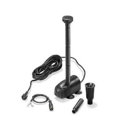 Immagine di esotec pompa solare per fontana, di ricambio laghetti WaterSplash 5/470, con set irrigatore, universale, ricambio, espansione, 12 V/DC, IP68 101050