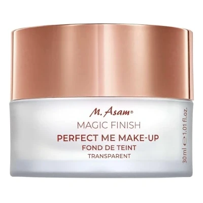 Immagine di M. Asam Magic Finish Perfect Me Fondotinta trasparente (30 ml), Perfetto look no make up per un incarnato impeccabile, Può essere abbinato al trucco o alla cura della pelle come primer