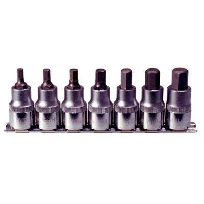 Immagine di KS TOOLS 911.1320 Set bussole Ad esagono incassato Acciaio al cromo vanadio 1/2 Quadrato