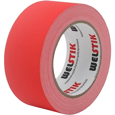 Immagine di WELSTIK Wellstik Nastro sottile per gaffa, 50 mm x 30,2 m, colore: Rosso