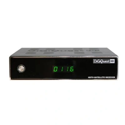 Immagine di Digiquest 8312HD Decoder Satellitare DVB S2 con funzione di videoregistratore, Nero, HEVC MAIN 10