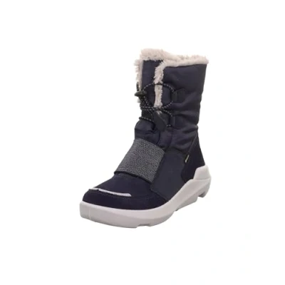 Immagine di Superfit Twilight Stivali con i lacci per bambini, Taglia: 33, Blau Pelle e tessuto