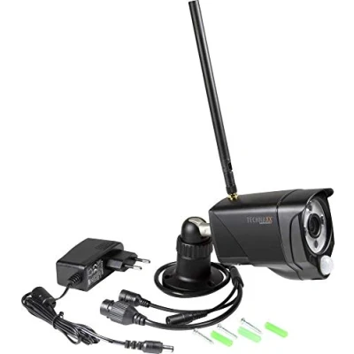 Immagine di Technaxx TX 145 4881 WLAN, LAN, Senza fili, Cablato IP Videocamera di sorveglianza 1 canale 1920 x 1080 Pixel
