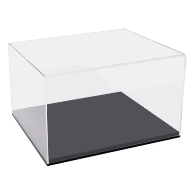 Immagine di HMF 46806 Vetrina in acrilico per automodelli, figure 32 x 28 20 cm Trasparente