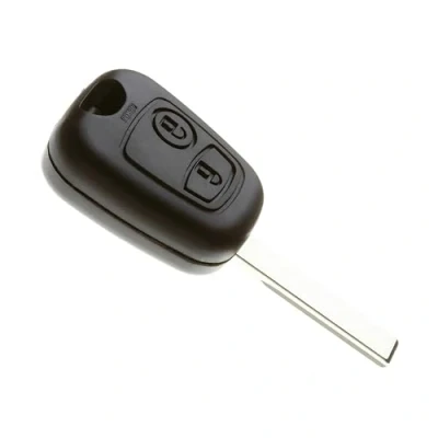 Immagine di Jongo Guscio Chiave con Lama Compatibile Peugeot 107 &amp; 307 Custodia Plip Macchina Telecomando 2 Pulsanti