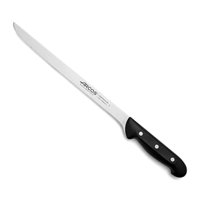 Immagine di Arcos Serie Maitre Coltello Prosciutto Lama Acciaio Inossidabile Nitrum 275 mm Manico Polipropilene Colore Nero