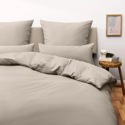 Immagine di Blumtal 90 Set di biancheria da letto E federa in microfibra (Coperta 155X200 2 Cuscini 80X80, Talpa)