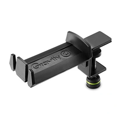 Immagine di Gravity GHPHTC 01 B Supporto poggia cuffie Acciaio, Plastica