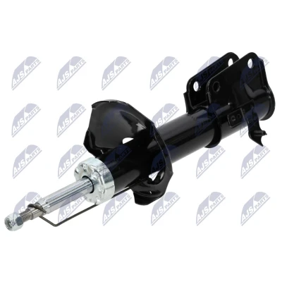 Immagine di NTY A DA 002 Ammortizzatore Assale anteriore Dx pressione del gas doppio tubo tipo McPherson Spina superiore, Collare inferiore