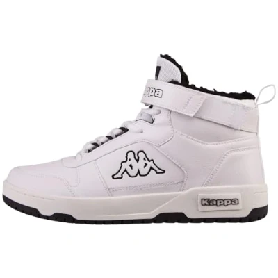 Immagine di Kappa Codice Stile: 243380 Hanbury Fur, Scarpe da Ginnastica Unisex Adulto, Bianco Nero, 39 EU
