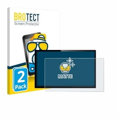Immagine di brotect Pellicola Opaca 7&quot; per Sistema di navigazione/GPS con 17.8 cm (7,0 pollici) [154.8 mm x 87 mm, 16:9] (2 Pezzi) Proteggi Schermo