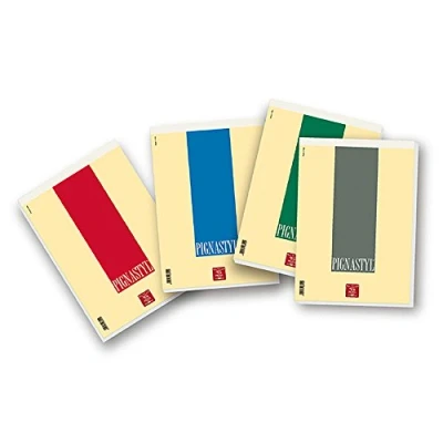 Immagine di Pigna 02137481R, Conf. 10 pz, Blocco A4 con Punto Metallico, 70 Fogli
