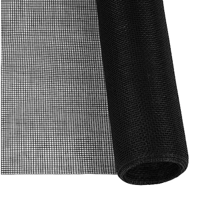 Immagine di Windhager 3633 Perfect View, zanzariera in Tessuto di Fibra Vetro Alta qualità, per Una Perfetta visibilità, Maglie saldate, Resistente ai Raggi UV, Antracite, 140 x 150 cm, 03633, Nero