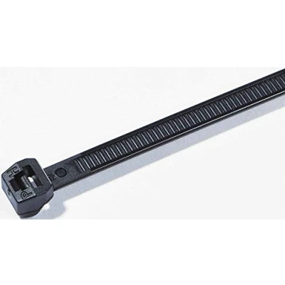 Immagine di HellermannTyton 118 04800 T30ROS HS BK C1 Fascetta per cavi 145 mm 3.40 Nero stabile al calore 100 pz.