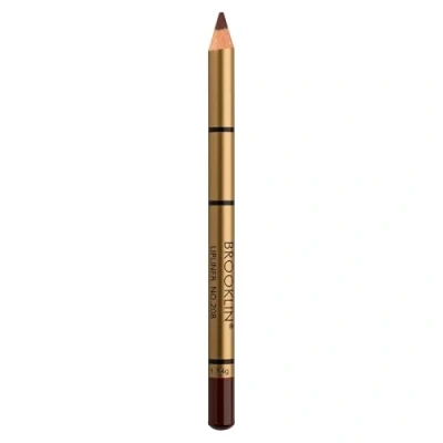 Immagine di IMPALA Rossetto Bordeaux di Brooklin COLORE 208 PROFILER LABS permanente resistente all&#039;acqua Eyeliner a labbra lungo termine
