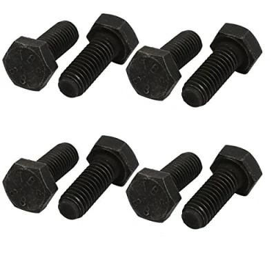 Immagine di Sourcingmap Bullone a testa esagonale, filettatura sinistra, 8,8, M8 x 20 mm, 8 pezzi