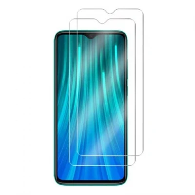 Immagine di pellicola protettiva in vetro temperato compatibile con Xiaomi Redmi Note 8 Pro [2 pezzi] [senza vetro] 100% sensore di impronte digitali nano 9H