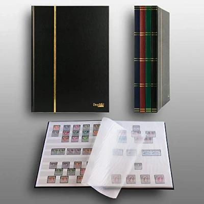 Immagine di A4 classificatori 16 Pagine Bianco, Prophila Leuchtturm, Nero Colori