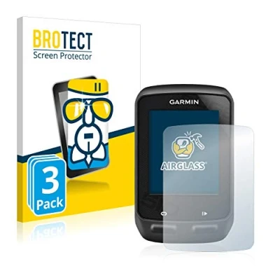 Immagine di brotect Pellicola Protettiva Vetro per Garmin Edge 510 Protezione Schermo (3 Pezzi) [Durezza Estrema 9H, Chiaro]