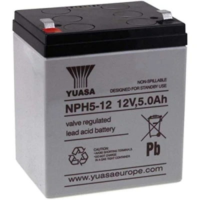 Immagine di YUASA Batteria ricaricabile al piombo NPH5 12 (resistente a corrente alta)