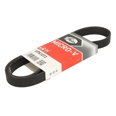Immagine di GATES 6PK1073 Cinghia Poly V 1073 6 Poliestere, EPDM (Etilene Propilene Diene Caucciù) RoadMax Value Line MERCEDES BENZ: Classe C T modell
