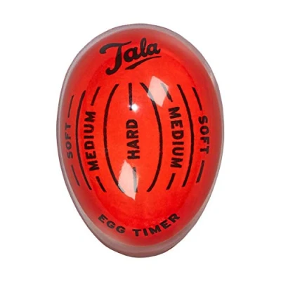 Immagine di Tala Timer per uova, cambia colore, 5,5 x 4 3 cm, multicolore