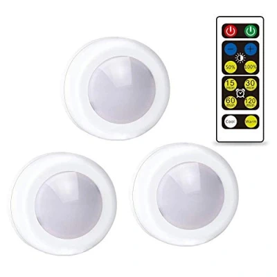 Immagine di AeeYui Luce LED Armadio,Luce Wireless con telecomando Lampada per senza fili sotto illuminazione cucina, Notturna armadio/corridoio scala