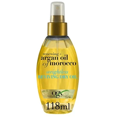 Immagine di OGX Renewing + Argan OIL OF Morocco Weightless Reviving DRY Trattamenti capelli, Taglia: 118 ml,