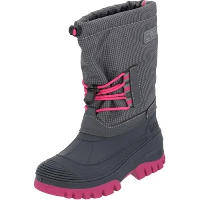 Immagine di CMP AHTO WP Unisex Stivali da neve per bambini, Taglia: 28, Asphalt Tessuto / sintetico