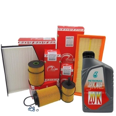 Immagine di KIT TAGLIANDO CON FILTRI ORIGINALI SPEED BY SMC + 4LT OLIO MOTORE SELENIA 20K 10W40 (SR304, SA2181, SE1487)