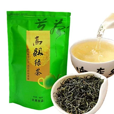 Immagine di Tè verde biologico all&#039;inizio della primavera 250g (0,55LB) cinese Huangshan Maofeng Fresco del Yellow Mountain Fur Peak huanshanmaofeng
