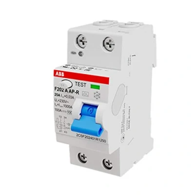 Immagine di ABB F202 A AP R 25A 30MA INT.DIFFEREN. PURO 2P