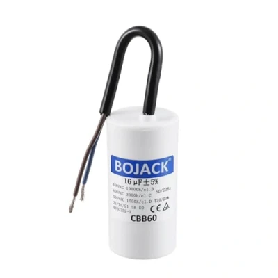 Immagine di BOJACK CBB60 16uf 450V 50/60Hz condensatore di Avviamento, SH Condensatori, Capacitor, soppressione con filo