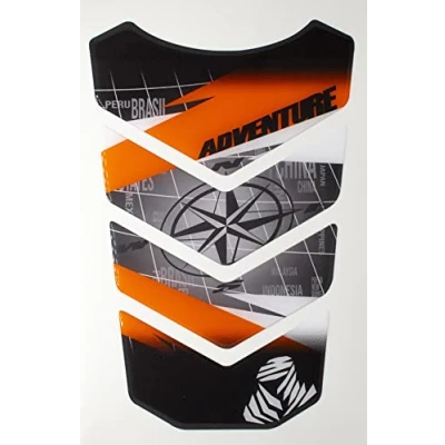 Immagine di PARASERBATOIO ADESIVO, TANKPAD, TANKSCHUTZ, PROTECTION DE RESEVOIR, RESINATO EFFETTO 3D compatibile con KTM 1050 1090 1190 1290 Adventure AdventureR R v4