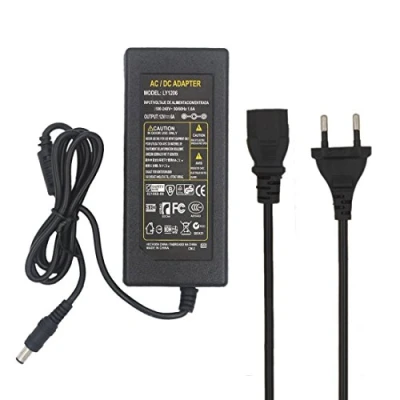 Immagine di JOYLIT Alimentatore 12V 6A 72W, Trasformatore AC 100 240V a DC 12 Volt Spina EU Adattatore di Alimentazione per Striscia LED, CCTV, Compatibile con Dispositivi 12Volt 0 6000mA