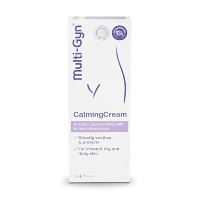 Immagine di Multi Gyn Calmingcream 50 g Lenisce direttamente prurito e irritazione, cura intima, senza profumo con estratto di aloe dermatologicamente testato