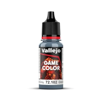 Immagine di Vallejo 72102 Colore Acrilico In Formula Opaca E Coprente A Base D&#039;acqua, Grigio (Steel Grey), 17 ml, 1 Pezzo