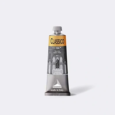 Immagine di Maimeri CLASSICO 60 ml, Extra feine Künstlerölfarbe, Farbton Goldocker