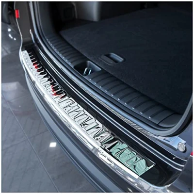 Immagine di tuning art L366 Protezione paraurti per Hyundai Tucson 2 2018 2020 Acciaio Inox, Colore:Cromo