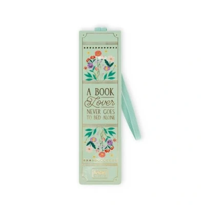 Immagine di Legami Segnalibro con Elastico, in Carta certificata FSC, Tema Vintage Book, Tiene il Sengo e Libro Chiuso, 4,7 x 17,5 cm