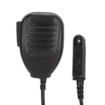 Immagine di Microfono Radio Bidirezionale, Altoparlante Portatile Impermeabile con Pulsante PTT per Baofeng UV 9R PLUS BF 9700 A58 GT 3WP R760 82WP Walkie Talkie