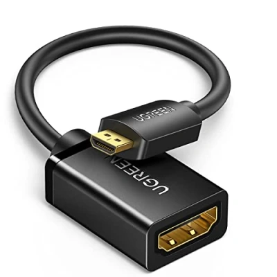 Immagine di UGREEN Cavo Micro HDMI Maschio a Femmina 4K 3D Adattatore Supporta ARC Ethernet Compatibile Fotocamere Videocamera Cámara TV PC Laptop, 22CM