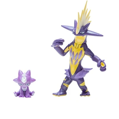 Immagine di Pokémon Select Evolution 2 Pack Caratteristiche personaggi Toxel da 5,1 cm e 7,6 Toxtricity Battle Figure