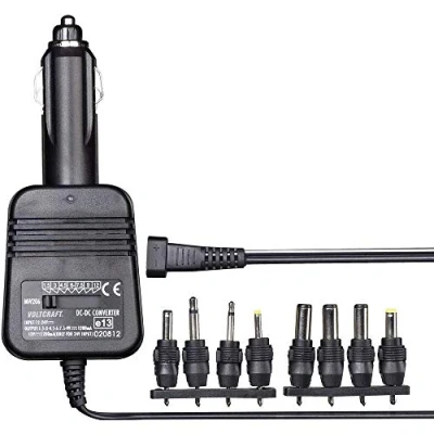 Immagine di VOLTCRAFT Convertitore DC/DC 12 V/DC, 24 V/DC 1.5 3 4.5 6 7.5 9 V/DC/1.2 A 14.4 W
